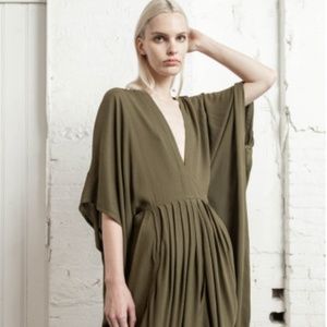 NWT - Nicholas K Drifter Dress in Olive, Size S